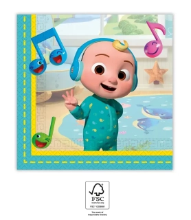 Papírové ubrousky Cocomelon 20ks