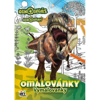 Omalovánky Dinosauři A4