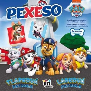 Pexeso v sešitu Tlapková patrola