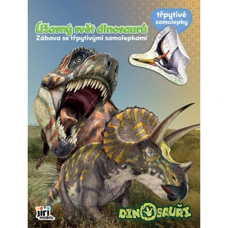 Aktivity se třpytivými samolepkami Dinosauři