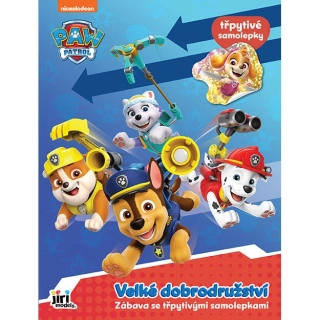 Aktivity se třpytivými samolepkami Tlapková patrola