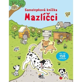 Samolepková knížka Domací zvířátka