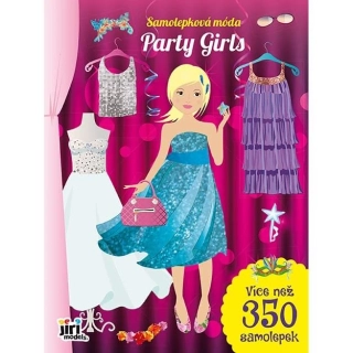 Samolepková knížka - móda Party Girls