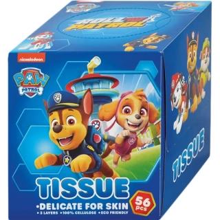 Papírové kapesníky box Tlapková patrola