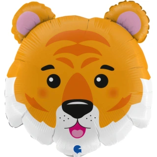 Fóliový balónek Hlava tygra 71 cm