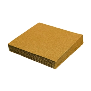 Papírové ubrousky zlaté 20 ks