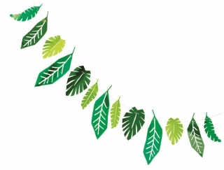 Girlanda Safari lístečky 213 cm