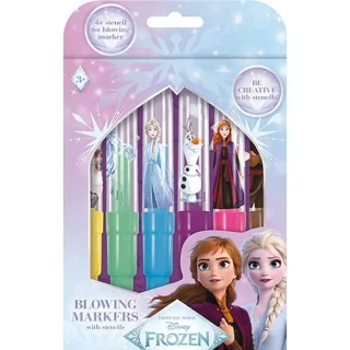 Foukací fixy Ledové království