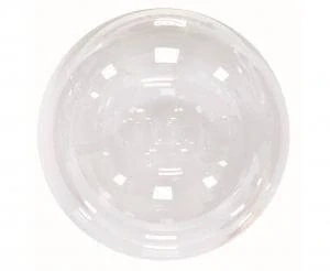 Dekorační bublina průhledná 24 až 37 cm