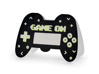 Pozvánky a obálky Gamer 6ks