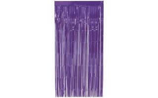 Fialový party závěs 100 x 200 cm