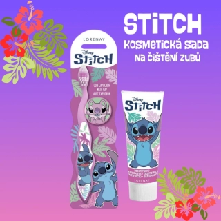 Kosmetická sada na čištění zubů Stitch