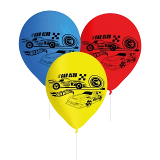 Latexové balonky Hot Wheels 8ks