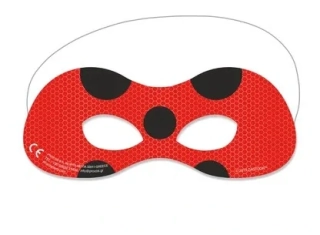 Papírové masky Kouzelná beruška 6 ks