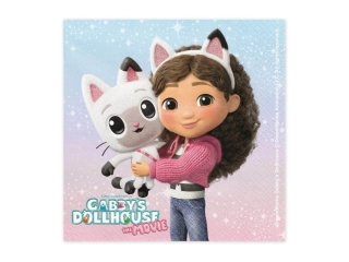 Papírové ubrousky Gábinin kouzelný domek ve filmu 33 x 33 cm 20ks