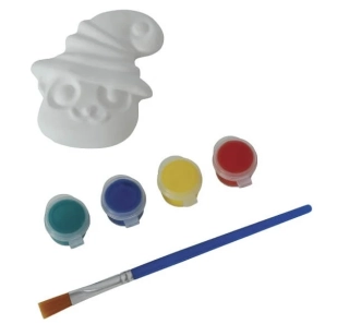 Vybarvování sádry - kočka