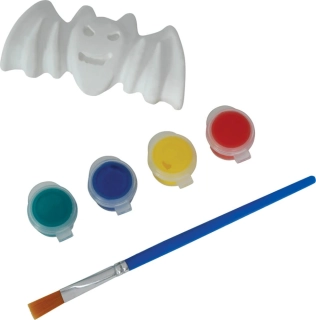 Vybarvování sádry - netopýr