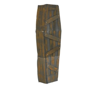 Dekorační halloweenská rakev 160 cm