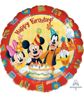 Fóliový balonek Mickey Mouse Clubhouse Happy Birthday 43 cm