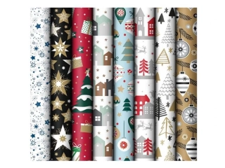 Balicí papír vánoční mix 10 x 0,7 m