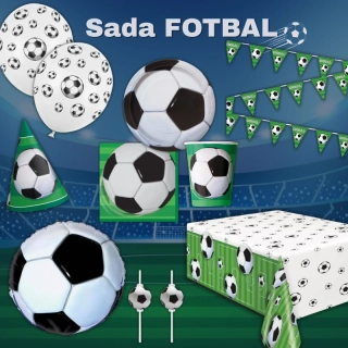 Dekorační sada 3D Fotbal