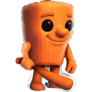 Foliový balonek Brainrot - Tung Tung Tung Sahur 61 cm