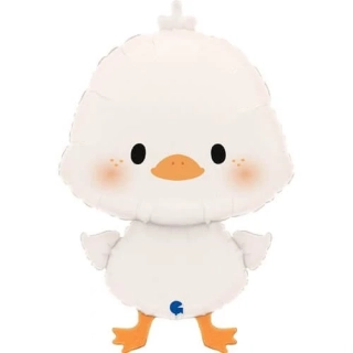 Fóliový balonek Káčátko bílé 64 cm
