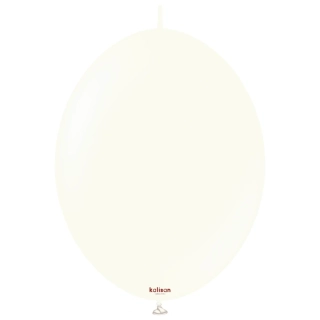 Dekorační spojovací balonky Retro bílé 30 cm/12" 50 ks