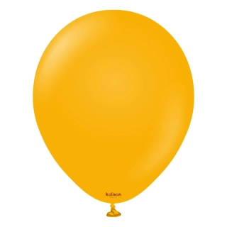 Dekorační balonky tmavě žluté 30 cm/12" 100 ks