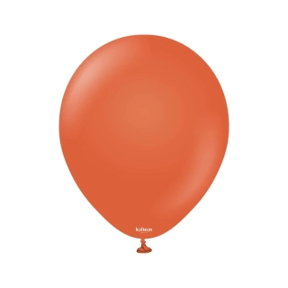 Dekorační balonky retro červené 13 cm/5" 100 ks