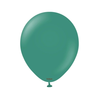 Dekorační retro balonky zelené 13 cm/5" 100 ks