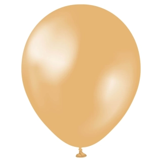 Dekorační metalické balonky zlaté 30 cm/11" 50 ks