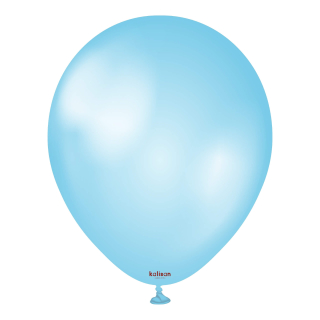 Dekorační perleťové balonky modré 30 cm/12" 50 ks