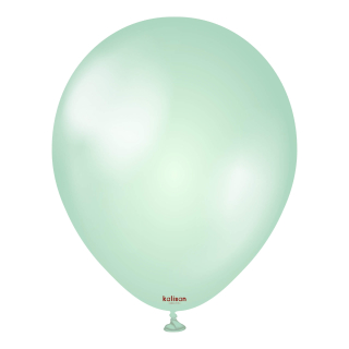 Dekorační perleťové balonky zelené 30 cm/11" 50 ks