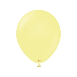 Dekorační pastelové balonky žluté 13 cm/5" 100 ks