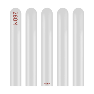 Dekorační modelovací balonky chromové stříbrné 260M 50 ks