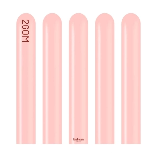 Dekorační modelovací balonky baby růžové 260M 100 ks