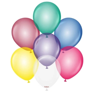 Dekorační balonky krystalický mix barev 30 cm/12" 50 ks