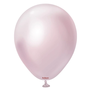 Dekorační chromové balonky světle růžové 30 cm/12" 50 ks