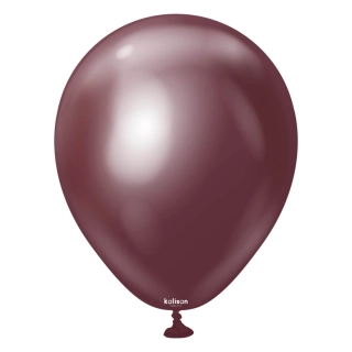 Dekorační chromový balonek vínový 30 cm/12"