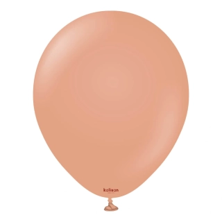 Dekorační balonky hnědo růžové 30 cm/12" 100 ks