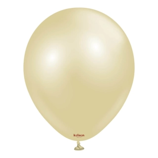 Dekorační perleťové balonky zlaté 30 cm/12" 50 ks