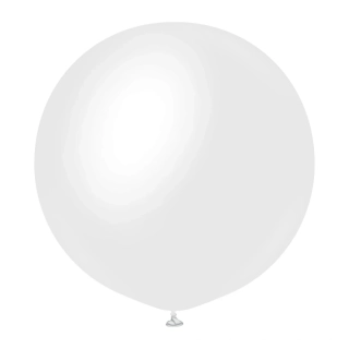 Dekorační balonek perleťový bílý 45 cm/18"
