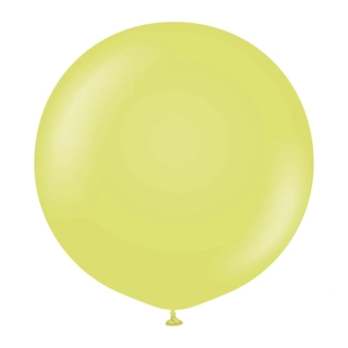 Dekorační retro balonek olivově zelený 45 cm/18"