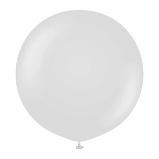 Dekorační retro balonek kouřově šedý 45 cm/18"