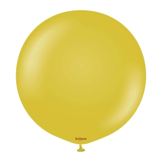 Dekorační balonek hořčicově žlutý 60 cm/24"