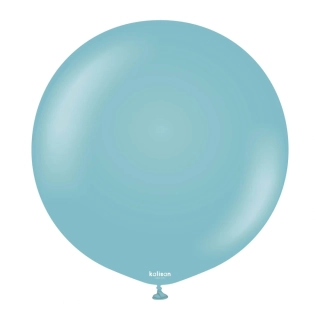 Dekorační retro balonek modrý 60 cm/24"