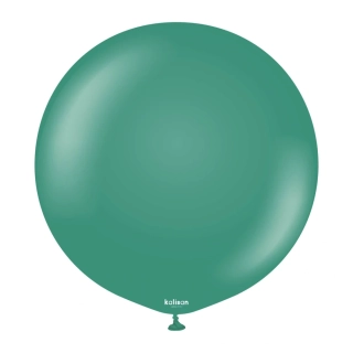 Dekorační retro balonek zelený 60 cm/24"