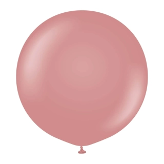 Dekorační retro balonek starorůžový 60 cm/24"