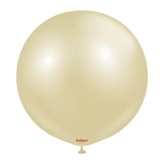 Dekorační perleťový balonek zlatý 90 cm/36"